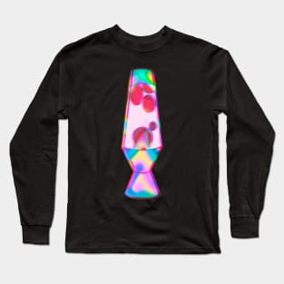 Retro Holographic lava lamp magnet Long Sleeve T-Shirt